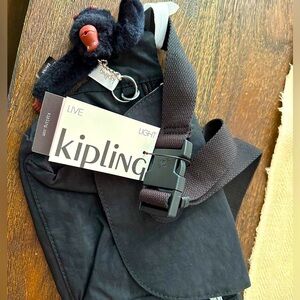 Arvin Kipling waist bag. Black New with tags.